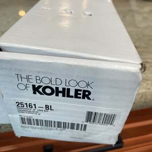 Kohler Components 36-Inch Grab Bar, Matte Black - NEW